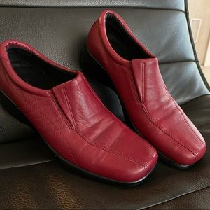 Andrew Geller, Leather Slip on Shoes